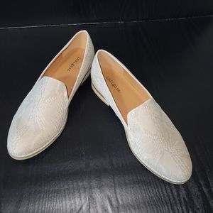 Tan Snake Print Loafer